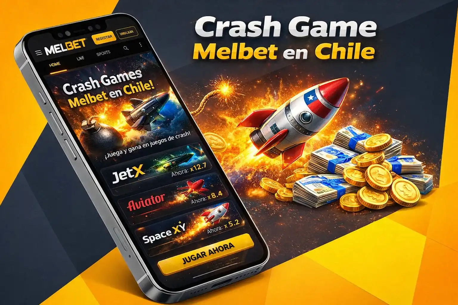 Juegos  crash game Melbet Chile
